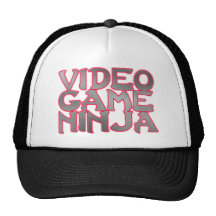 NINJA del VIDEOJUEGO (rojos) Gorras