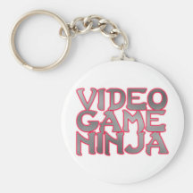 NINJA del VIDEOJUEGO (rojos) Llaveros