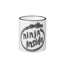 ¡Ninja dentro! Taza De Café