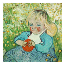 Niño con un naranja de Vincent van Gogh * Anuncios