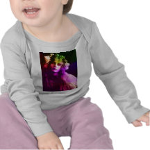 NIÑO de FLOR del comienzo del siglo XX Camiseta