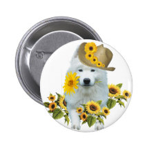 Niño de flor esquimal americano pin
