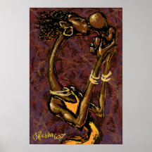 Niño de la madre posters