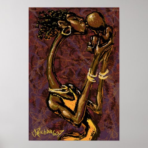 Niño de la madre posters