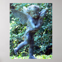 Niño del ángel lleno posters