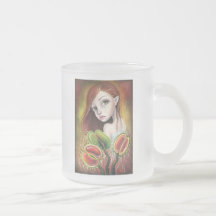 Niño del atrapamoscas taza de café