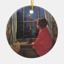 Niño del vintage, Nochebuena, Jessie Willcox Smith Adorno Para Reyes