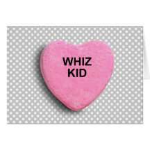 NIÑO DEL WHIZ TARJETÓN