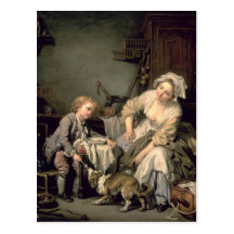 Niño estropeado, 1765 tarjetas postales
