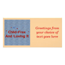 Niño-Libre amándolo Tarjetas Fotograficas Personalizadas