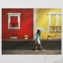 Niño - un día soleado brillante tarjeton