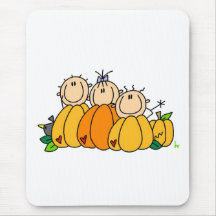 Niños de la calabaza alfombrillas de raton