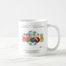 NIÑOS de la taza en abril McCallum del MUNDO