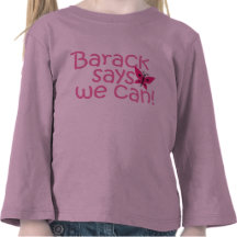 Niños de Obama - "Barack dice que podemos" para lo Camiseta