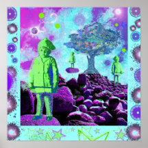 Niños del árbol gritador poster