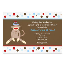 Niños del muchacho de las invitaciones de la fiest invitaciones personales 