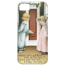 Niños del navidad iPhone 5 Case-Mate carcasas