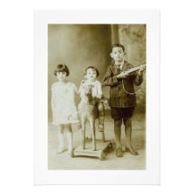 Niños del vintage comunicado