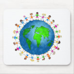 Niños globales tapete de ratones
