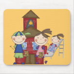 Niños y camisetas y regalos de la escuela alfombrilla de ratón