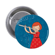 Niños y música pin