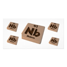 Niobio de la NOTA Tarjetas Fotograficas Personalizadas