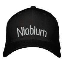 Niobio Gorra De Beisbol