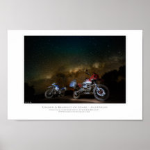 Nirvana de la motocicleta poster