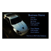 Nismo 350Z Tarjeta De Visita
