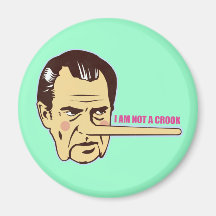 Nixon, no soy ladrón imán de frigorifico