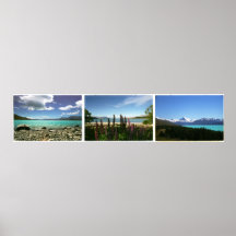 No1 triple de Tekapo Poster