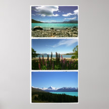 No3 triple de Tekapo Impresiones