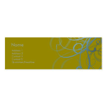 No. 0012 de los remolinos tarjetas de visita