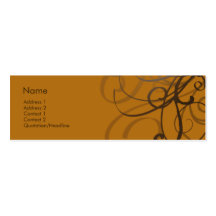 No. 0013 de los remolinos tarjetas de visita