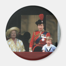 No.19 Buckingham Palace 1985 del príncipe Guillerm Imanes De Nevera