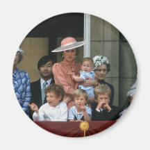 No.20 Buckingham Palace 1985 del príncipe Guillerm Iman Para Frigorífico