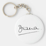 No.34 la firma de princesa Diana Llaveros