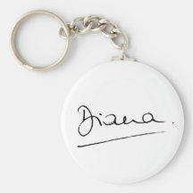 No.34 la firma de princesa Diana Llaveros