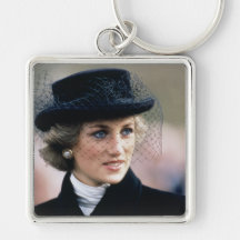 No.44 princesa Diana Francia 1988 Llavero Personalizado