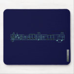 No. 5 (azul) de la sinfonía de Beethoven Tapete De Raton