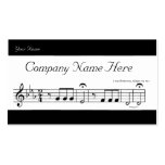 No. 5 de la sinfonía de Beethoven Tarjeta De Negocio