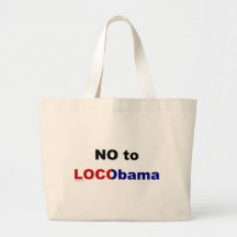 No a LOCObama Bolsa De Mano