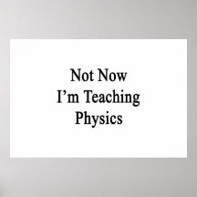 No ahora estoy enseñando a la física impresiones