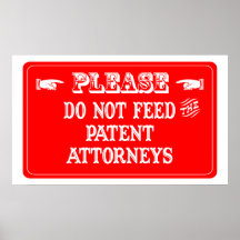 No alimente a los abogados de patentes impresiones
