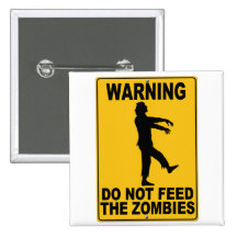 No alimente a los zombis pins
