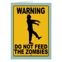 No alimente a los zombis tarjetas