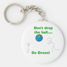 No caiga la bola….¡, Va el verde! Llavero
