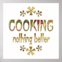 NO COCINANDO nada mejor Posters