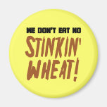 No comemos ningún gluten celiaco del trigo de Stin Imanes Para Frigoríficos