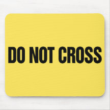 No cruce Mousepad Tapetes De Ratón